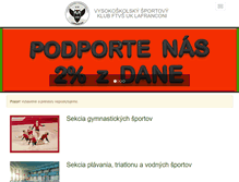 Tablet Screenshot of lafranconi.sk